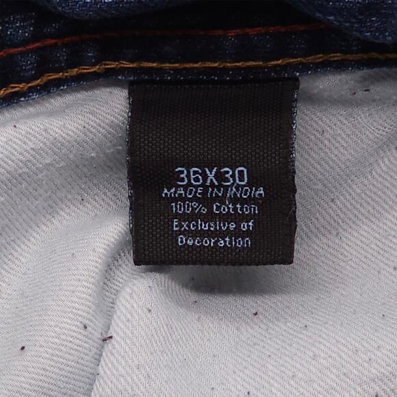 Marc Anthony Jeans Mens 36x30 Blue Slim Fit Medium Wash Denim Casual Pants - Picture 8 of 13